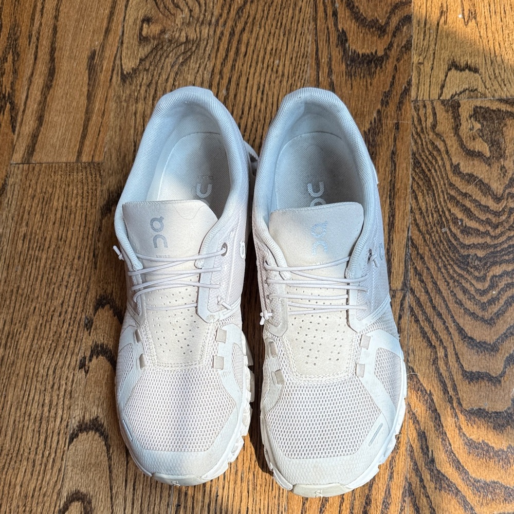 On Running Women's Athletic Shoes in Cream